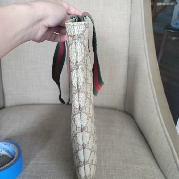 Authentic Gucci vintage GG canvas tote bag 003.261.1102 (D21) - Picture 4 of 13